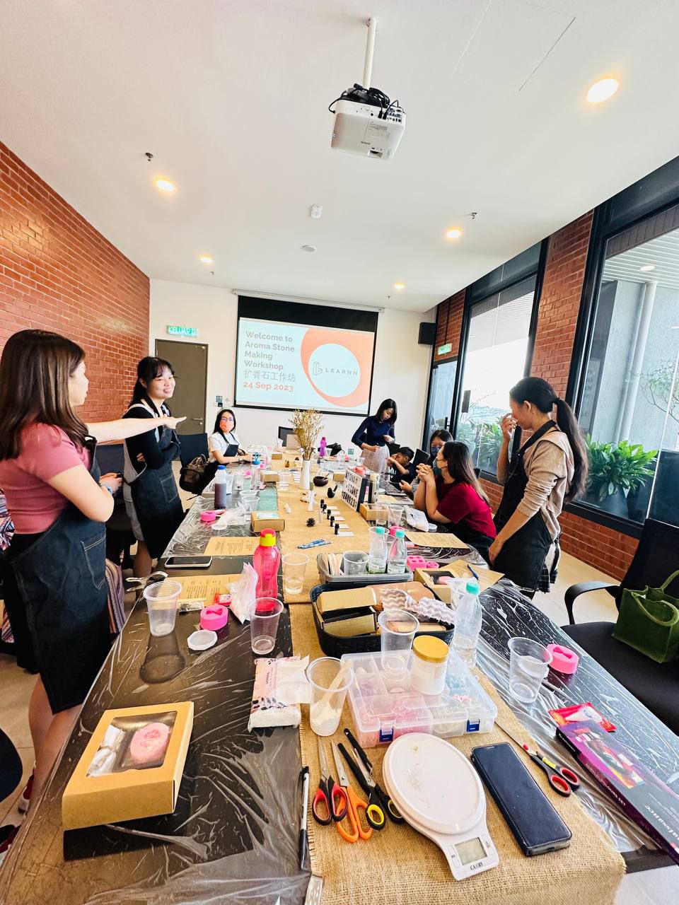 24.09.2023 Aroma Stone Making Workshop 扩香石工作坊